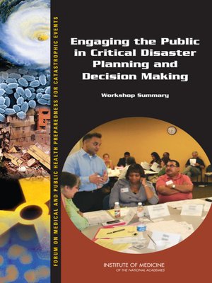 cover image of Engaging the Public in Critical Disaster Planning and Decision Making